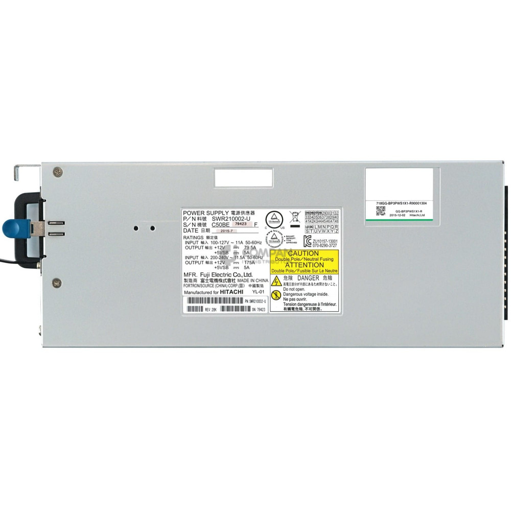 GG-BP3PWS1X1 HITACHI POWER SUPPLY FOR HITACHI BLADE ENCLOSURE CB 500